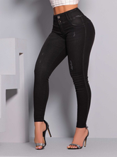 Carregar imagem no visualizador da galeria, CALÇA JEANS FEMININA ULTRA MODELADORA COM CÓS LARGO E INCRÍVEL EFEITO EMPINA BUMBUM | PITBULL JEANS